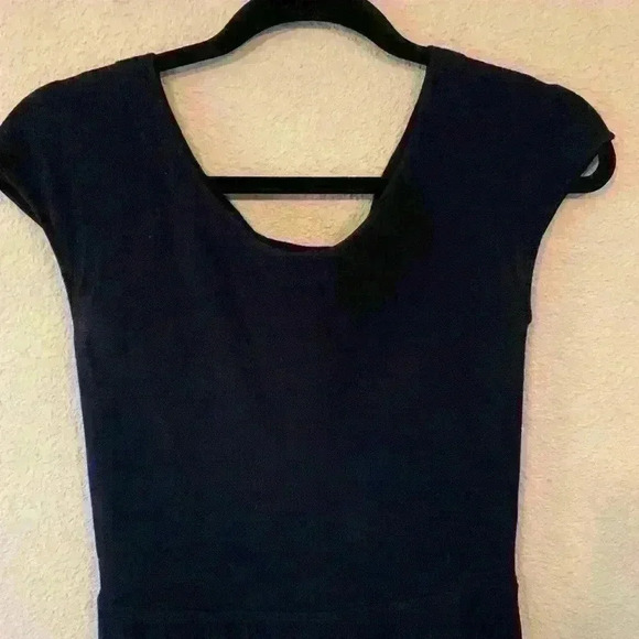 Boden navy blue and white stripe sweater dress, size 8 - Picture 2 of 7